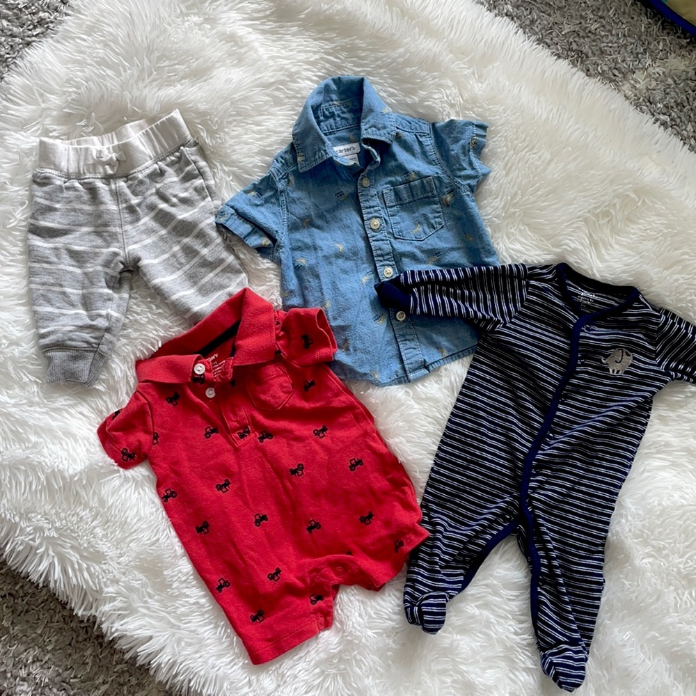 Carter’s assorted baby clothes